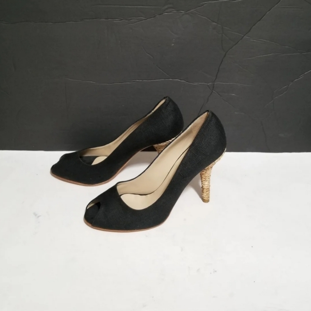 Michael Kors Wooden Heel Pumps